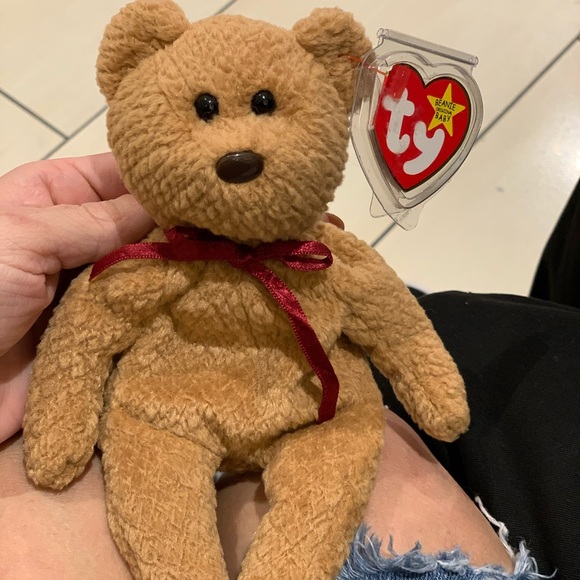 Rare Ty "Curly" Beanie Baby with multiple errors - Picture 1 of 8